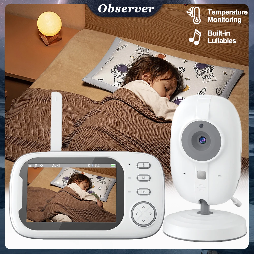 VB603-Video-Baby-Monitor-udio-2-Way-Vis-o-Noturna-C-meras-de-V-deo ...