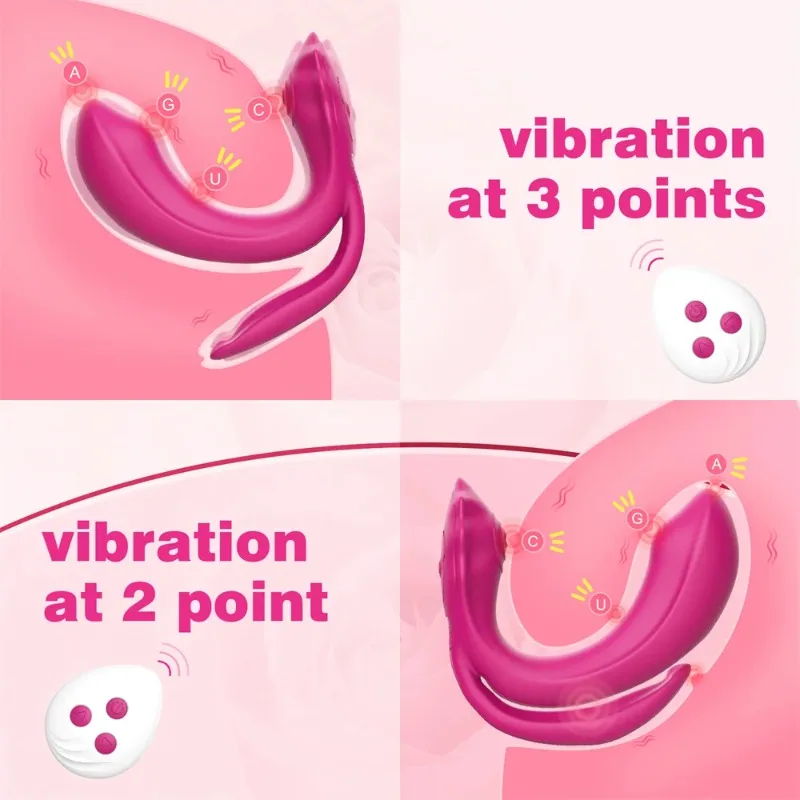 Sex toys Wearable vibrator clitoral stimulator Hip plug G-spot vaginal massager Female masturbation toy Couple intimate sex toy