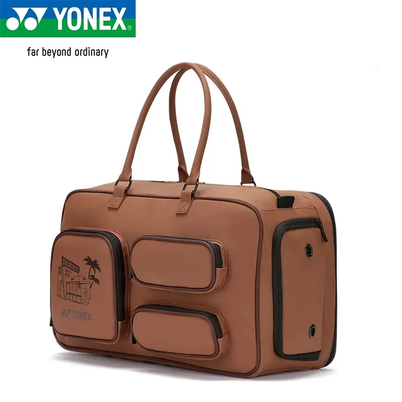 YONEX High-Quality Badminton Racket Bag Fashion Large Capacity Shoulder Bag Handbag Professional Competition Tennis Backpack 2