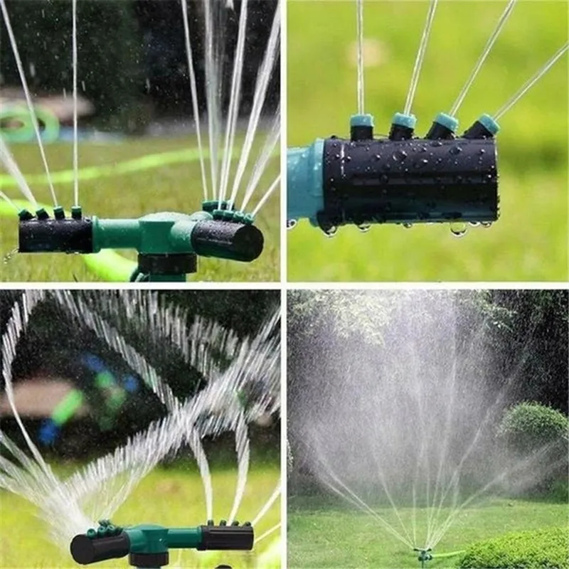 Dispositif d'irrigation automatique rotatif à 360 °, buses d'arrosage de  jardin extérieur, système d'arrosage de pelouse de cour, 1/2 pièces -  AliExpress