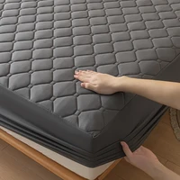 Protecteur de matelas épais et imperméable, drap-housse réglable et Durable, couvre-lit Anti-acariens antidérapants, 140/160x200 1