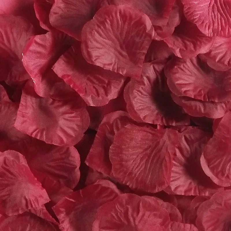 Colorful Silk Rose Petals for Romantic Decor – Perfect for Valentine's Day, Weddings, and Parties