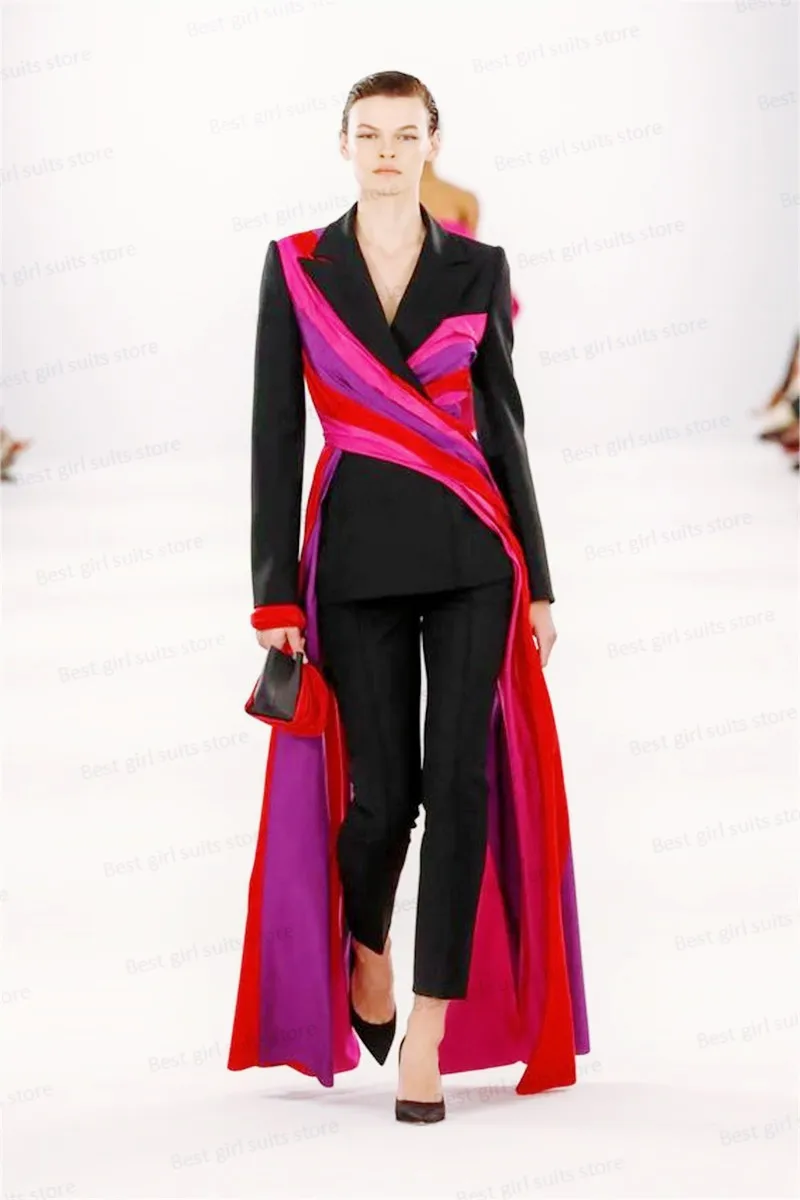 Women Suit Set Blazer Pants 2 Pieces women suit set for Formal Wedding Guest Prom Dress