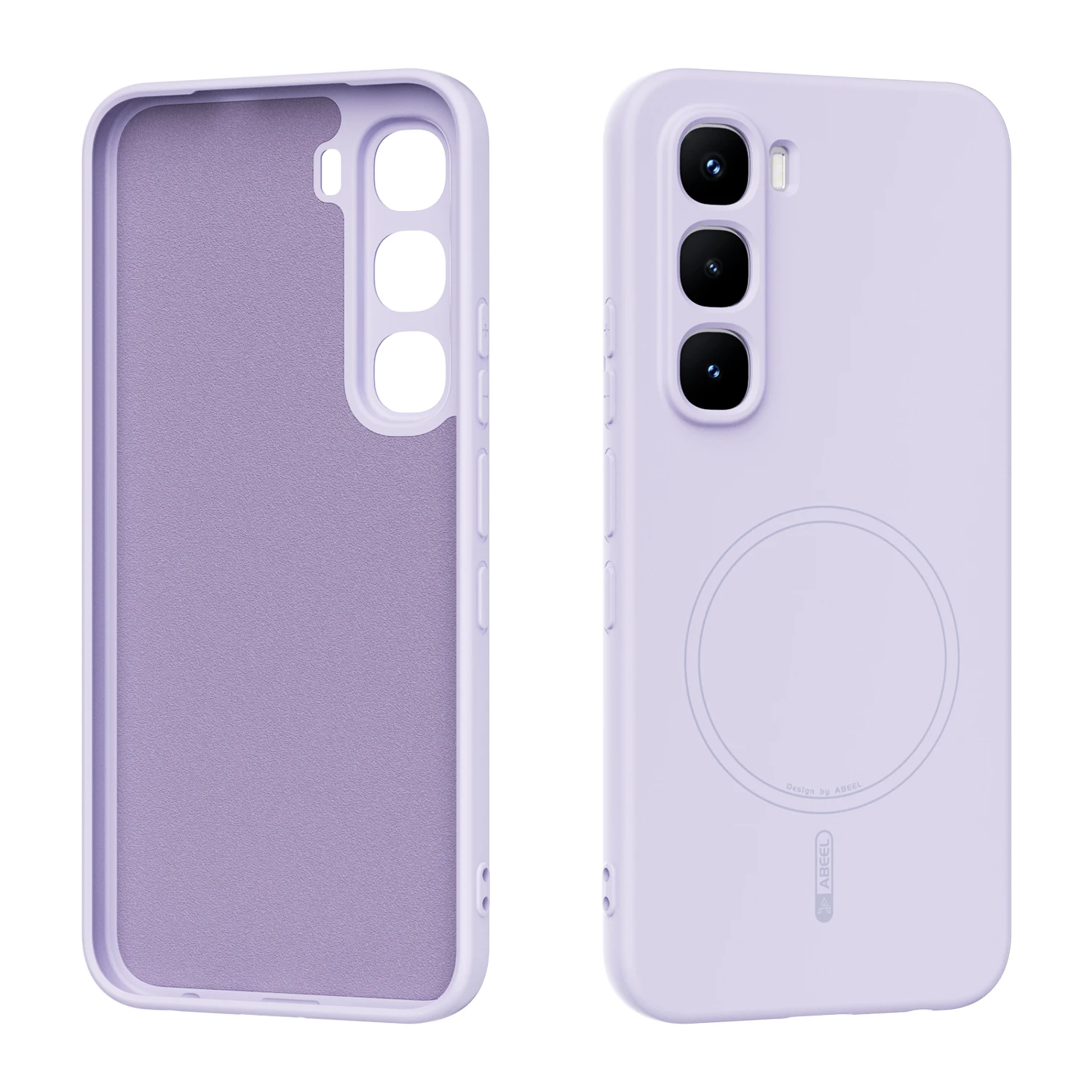 Premium Liquid Silicone Shockproof Protective Case - Soft, Skin-Friendly, Magnetic Design