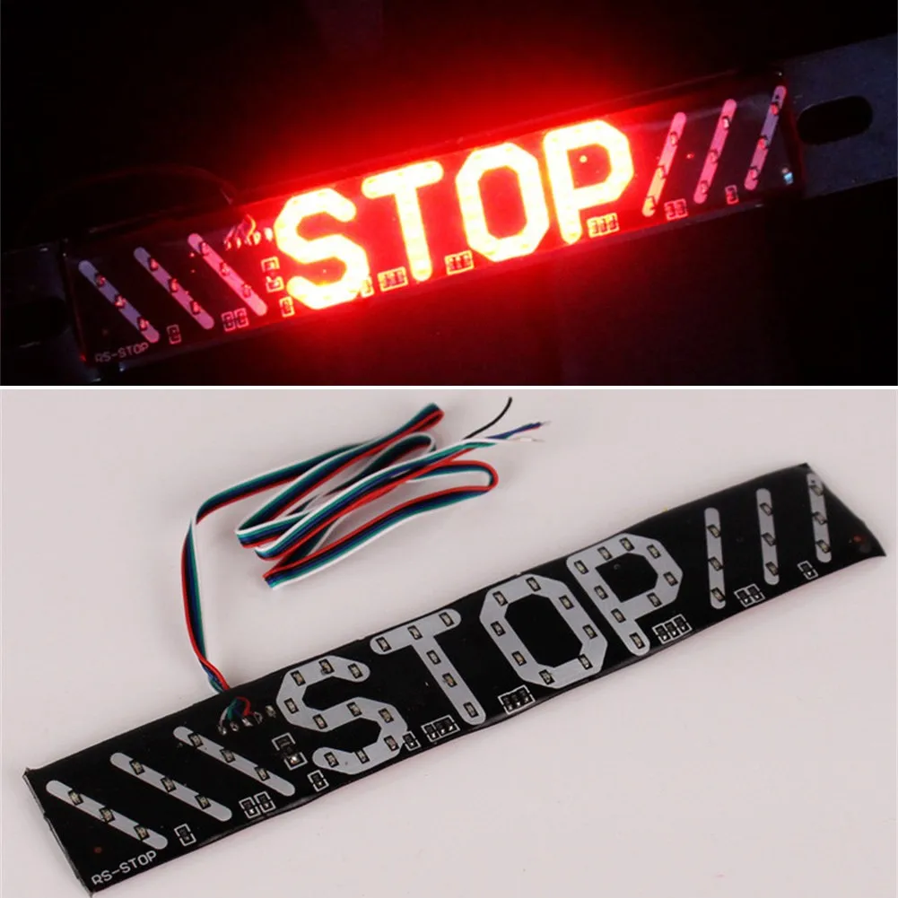 Motorcycle Flashing Brake Light Led Led Rear Brake Light Motorcycle Motorcycle Aliexpress