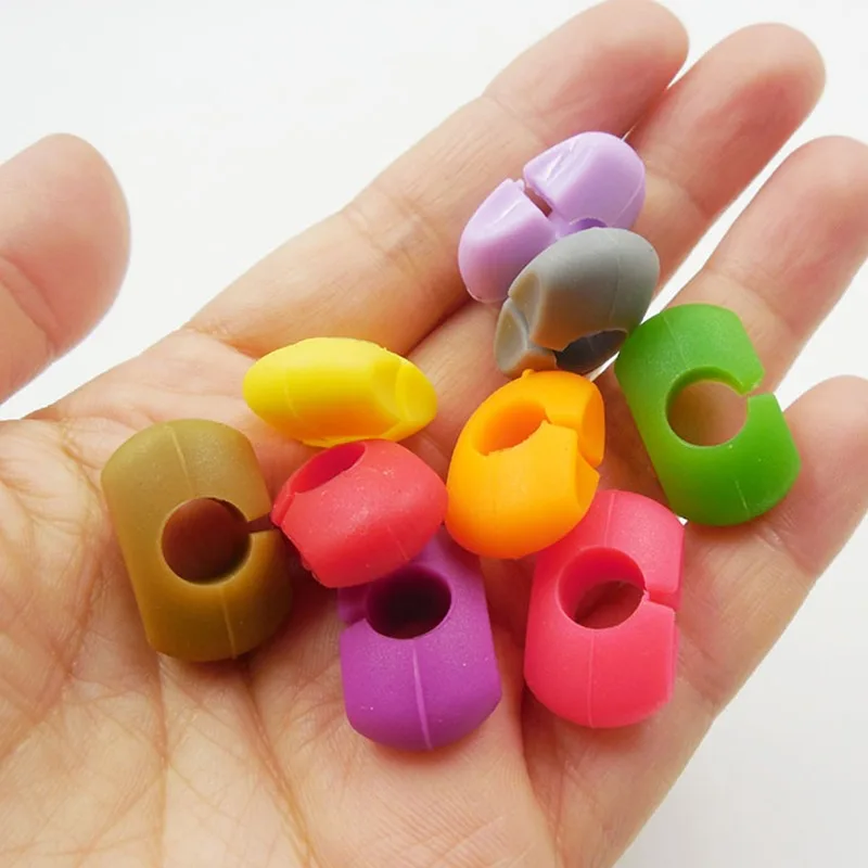Wine Glass Identification Ring Round Silicone 12PCS/Set Party Glass Identification Mark Wide Range Food Accessories Mixed Color