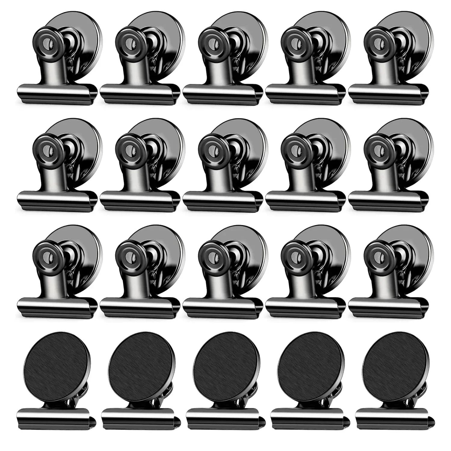 20-50Pcs Fridge Refrigerator Magnets Strong Magnetic Clips for Whiteboard Office Locker Photo Displays Heavy Duty Magnetic Clips