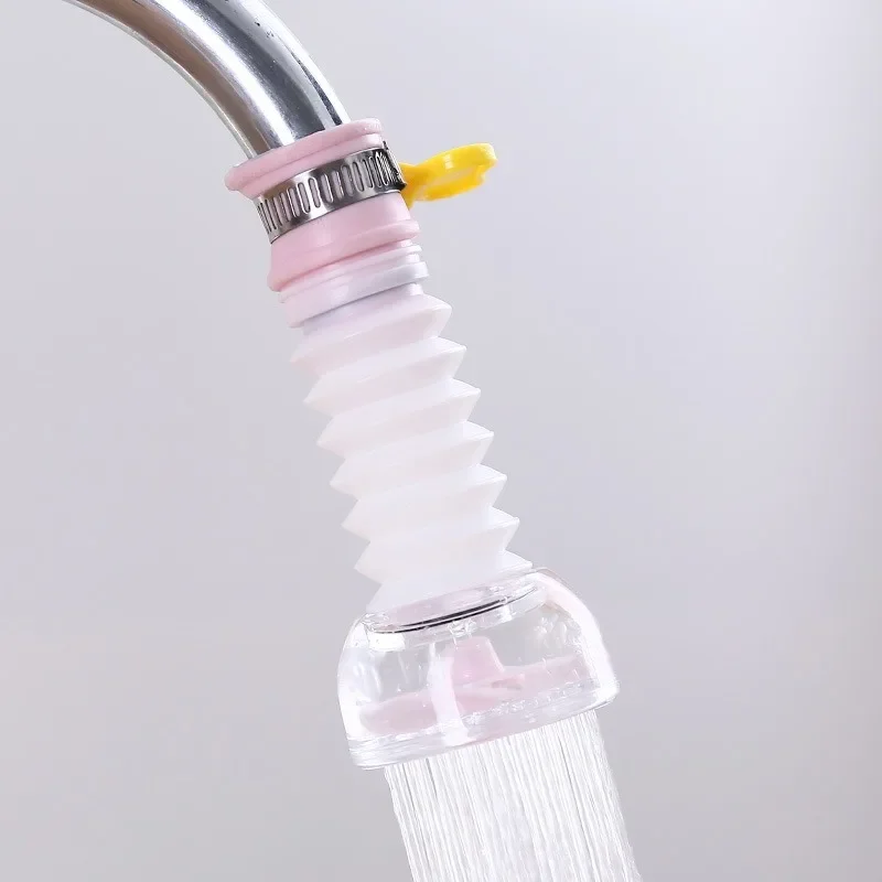 1Pcs Tap Water Household Faucet Kitchen Faucet Extender Rotatable Shower Nozzle Dishwashing Splash-proof Faucet Accessories 4