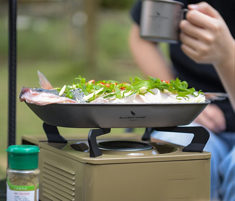 Boundless voyage herbruikbaar campingbord van titanium_voghion.com