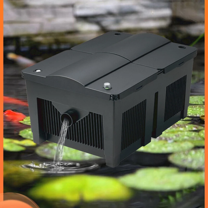 

Fish Pond Water Circulation System Fish Pond Filter Barrel Outdoor Small Pond Filter Box Purification System