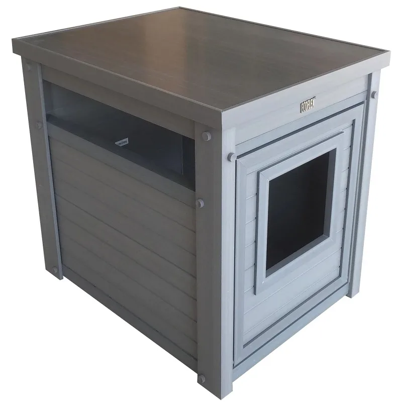 

ECOFLEX® Litter Box Cover End Table - Grey