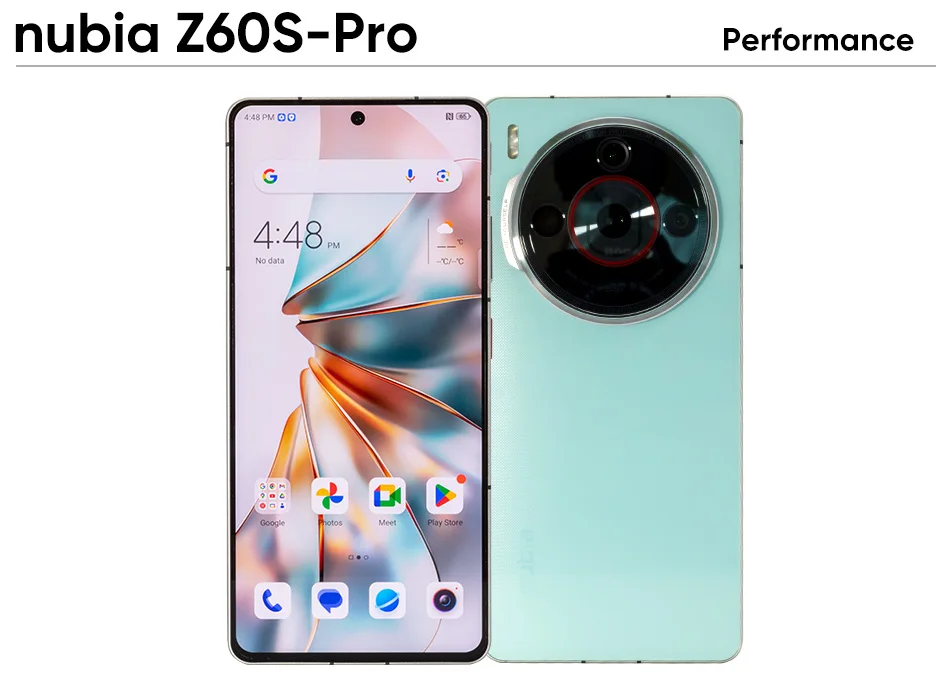 nubia Z60S Pro シアン 16gb / 512gb グローバルモデル nubia Z60S Pro