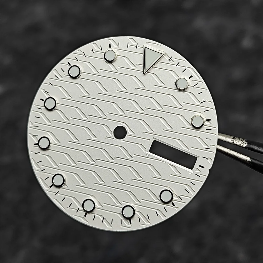 Luminous Ocean Star Dial for DIY Mechanical Watch – 28.5mm