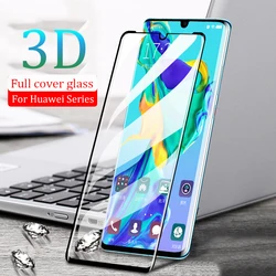 Premium 3D Full Cover Tempered Glass Screen Protector - Black (ForMate20)