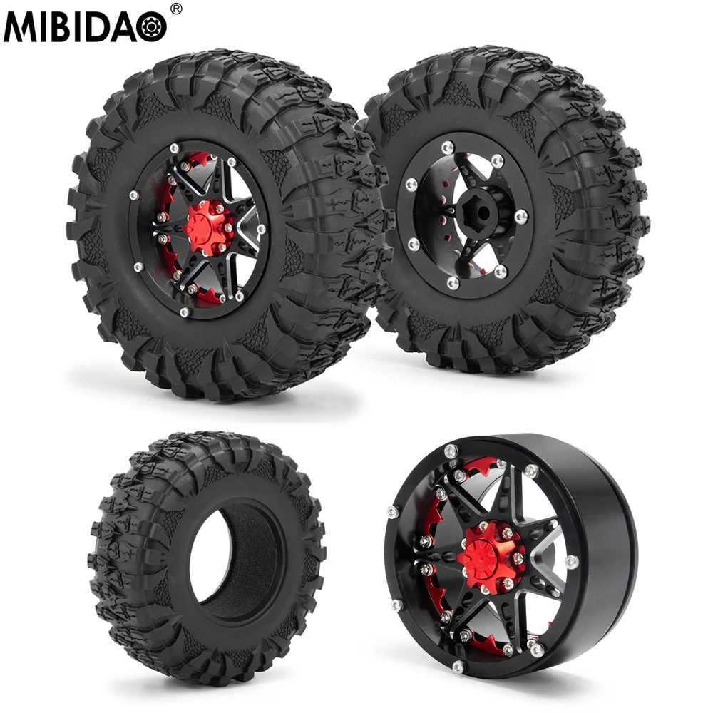Tires Crawler RC Crawler Tires (4-Pack) Beadlock Rubber