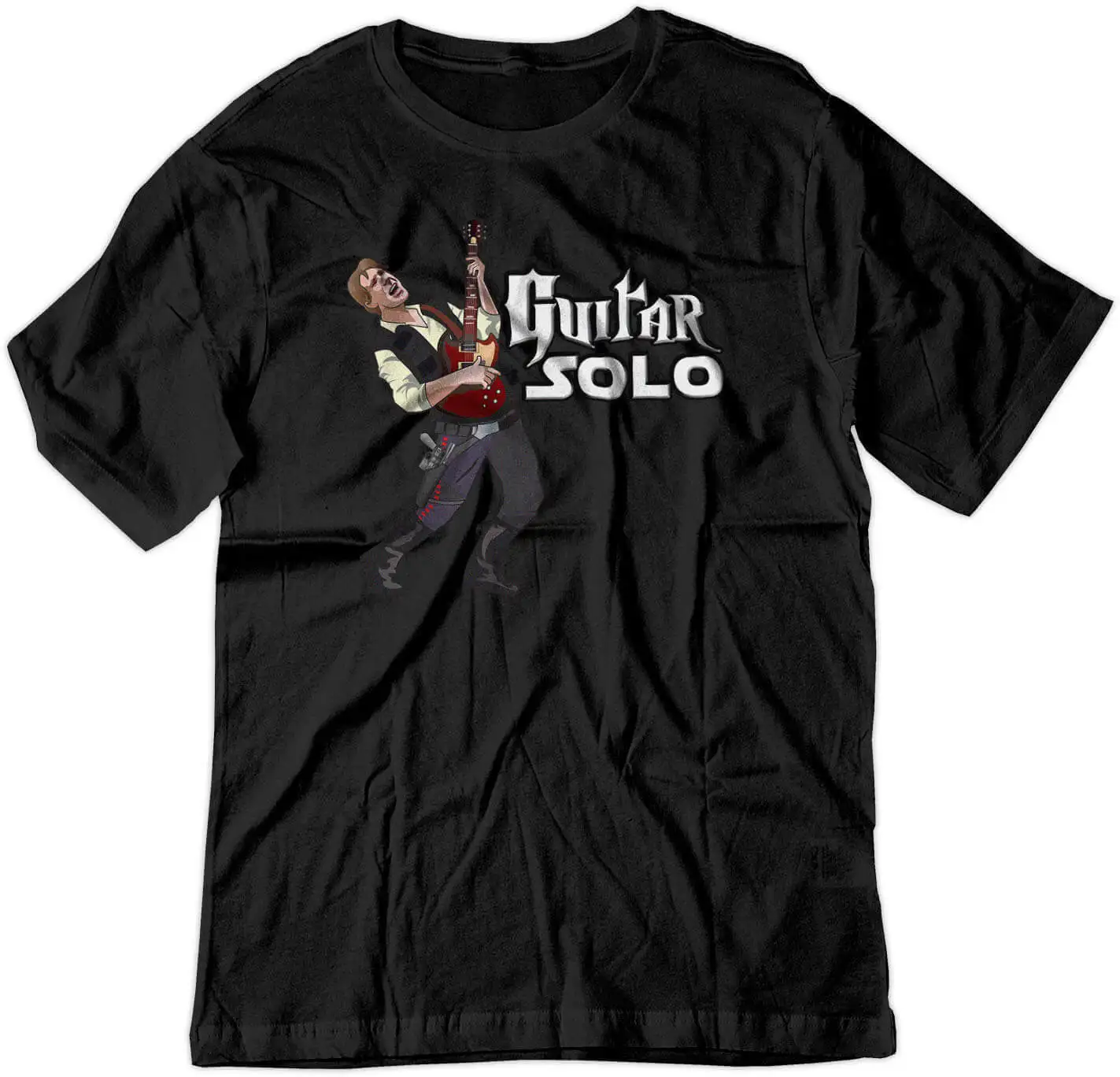 Bsw Youth Guitar Solo Hero Han Star Music Shirt