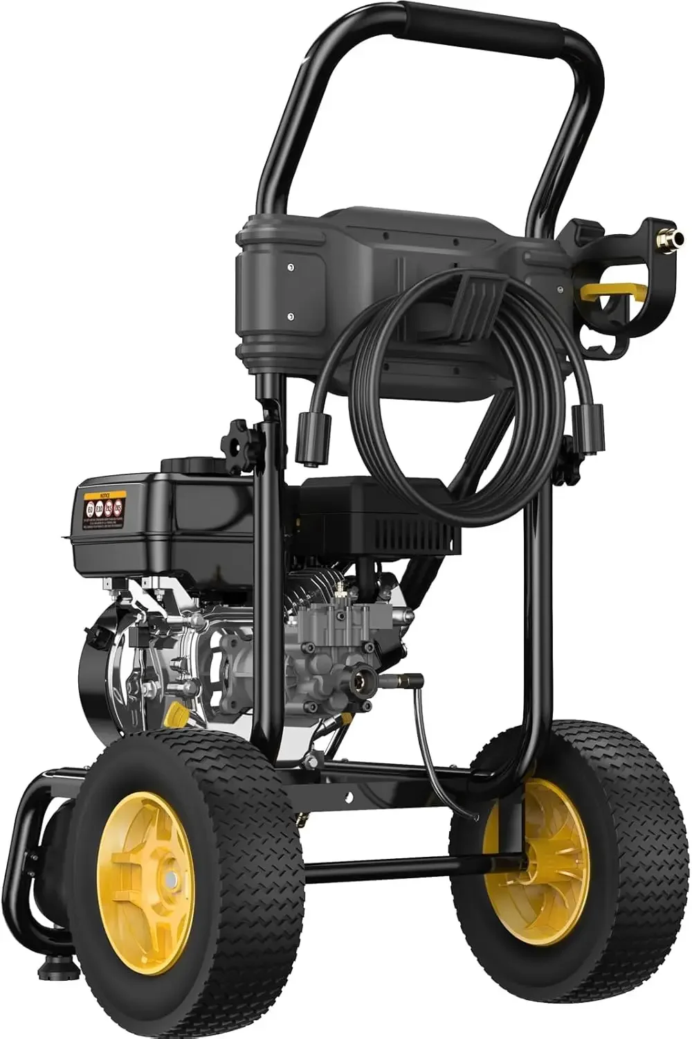 3500 PSI Gas Pressure Washer 2.6 GPM 30Ft Pressure Hose&Soap Tank 5 Nozzles