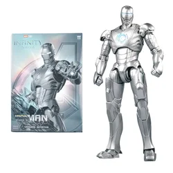 Fondjoy Iron Man Tony Stark Action Figure Collectible Set - Ideal Children’s Birthday Gift (MK2)