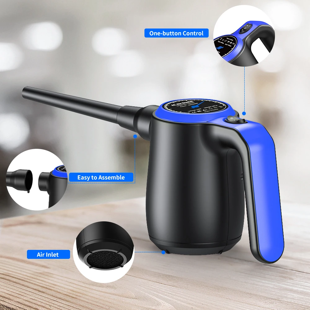 Limpador Elétrico Comprimido Air Duster para Limpeza do Computador Air Pump Paper Hair Cleaner Home Desktop Blow Dust 500w - Imagem 4