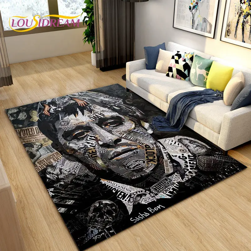 Рисунок 2 - Фильм «Лицо со шрамом» большой ковер с 3D печатью