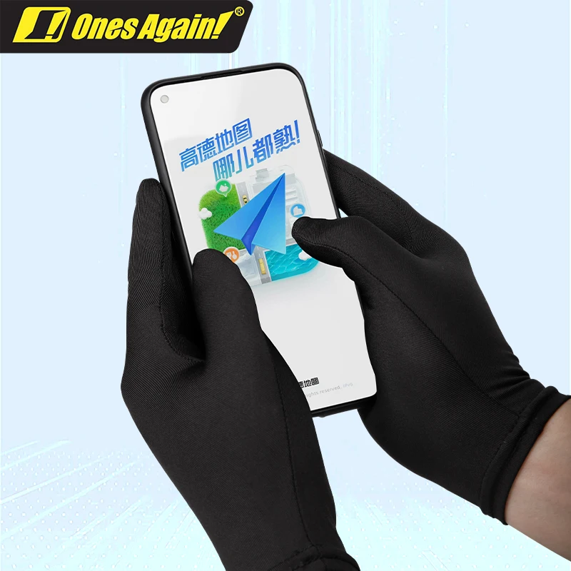 Motorcycle gloves sports gloves winter gloves Creative Motorcycle Inner Gloves Summer Ice Silk Lined Women Driving Light Speed Take Off Thin Tight Winter Inner Lining Gloves