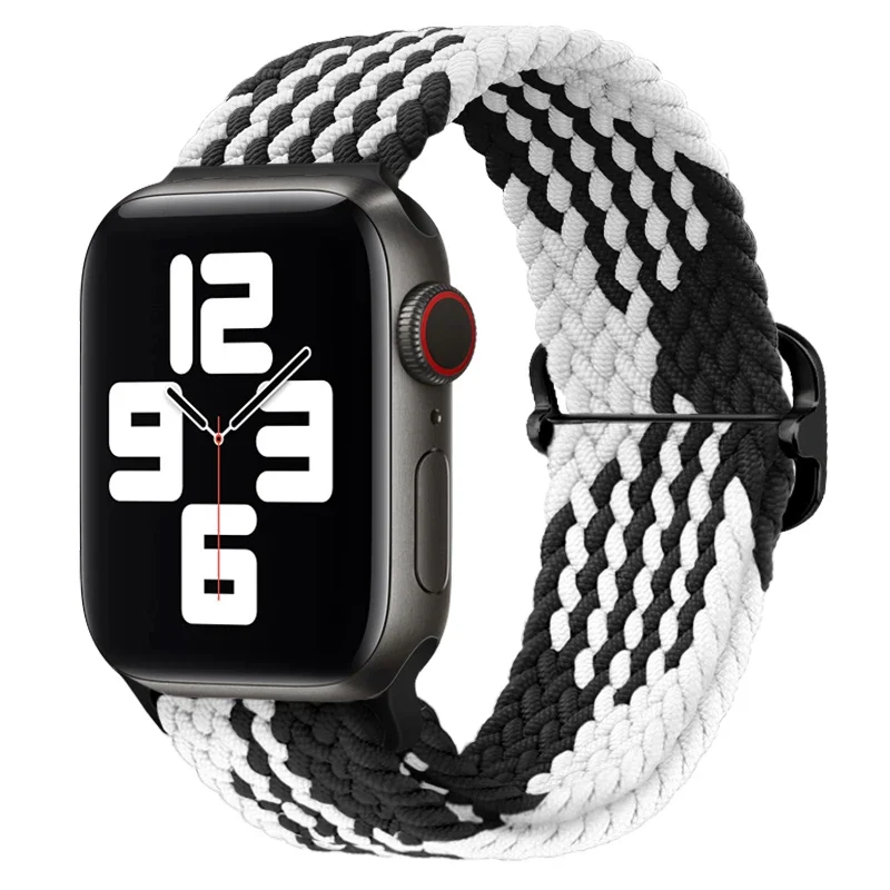 Nylon Braided Solo Loop Watch Band Strap – Universal Fit