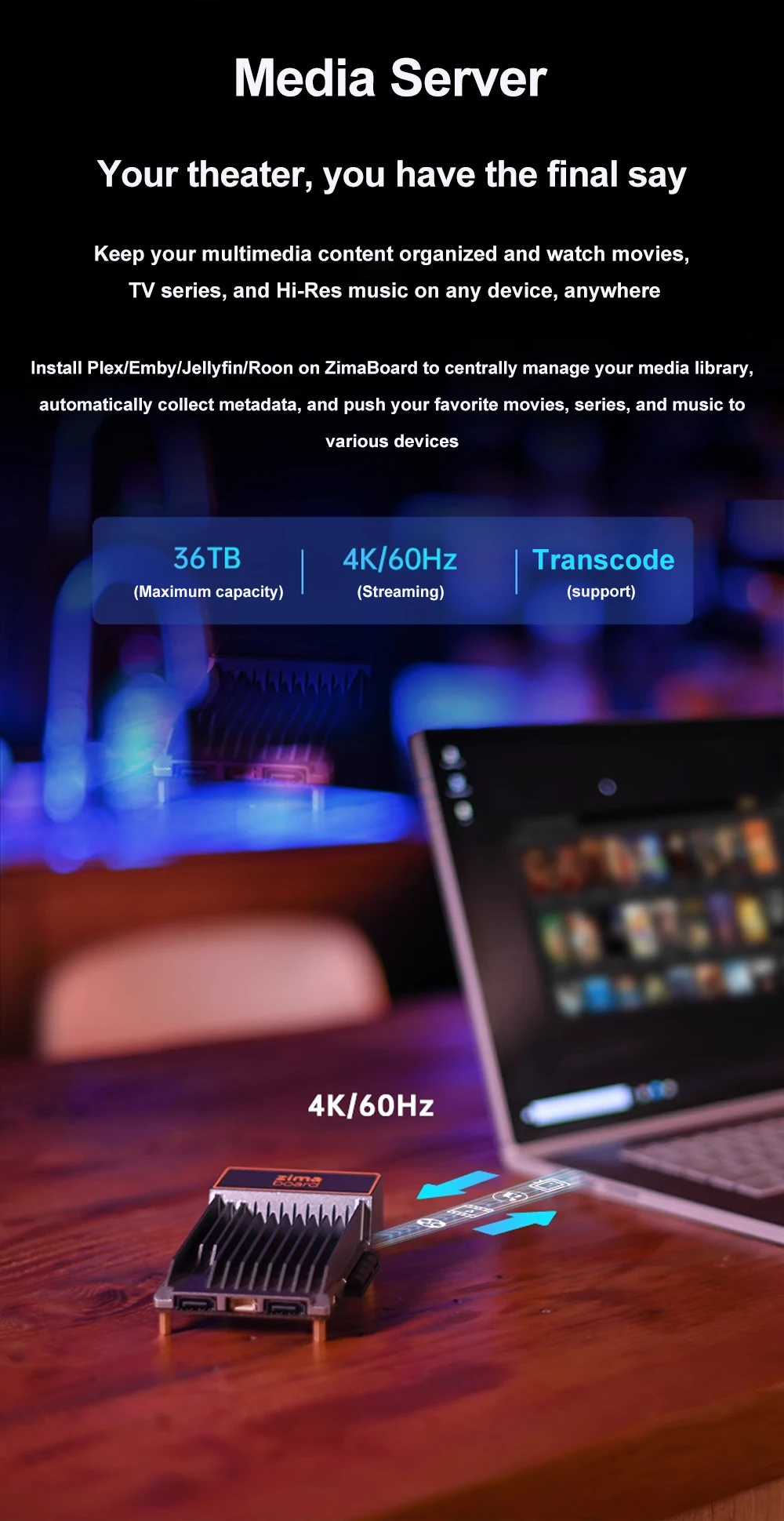 ZimaBoard A Decentralized Home Server Personal Private Cloud Disk Intel Celeron