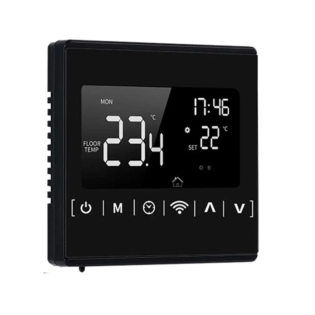 WiFi Smart Thermostat, Electric floor Heating Water/Gas Boiler Temperature Remote Controller for Home Temperature Controller
