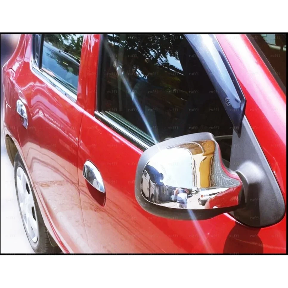 

2 шт., хромированные крышки для зеркала заднего вида Dacia Sandero Stepway 2012-2018