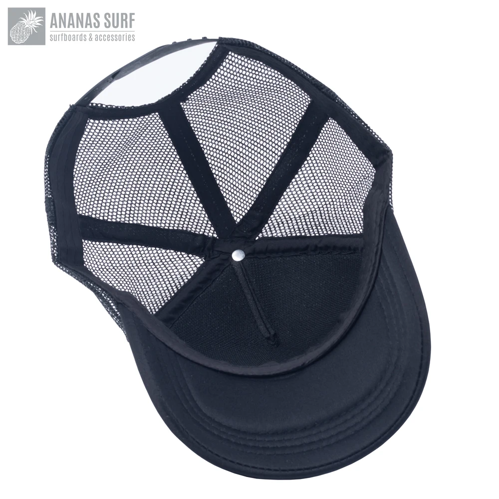Ananas Surf Beach Cap Snapback With Mesh Foam Brim Kite Surf Water Sport Sun Hats Men Women Trucker Caps Boys Girls Not Sink
