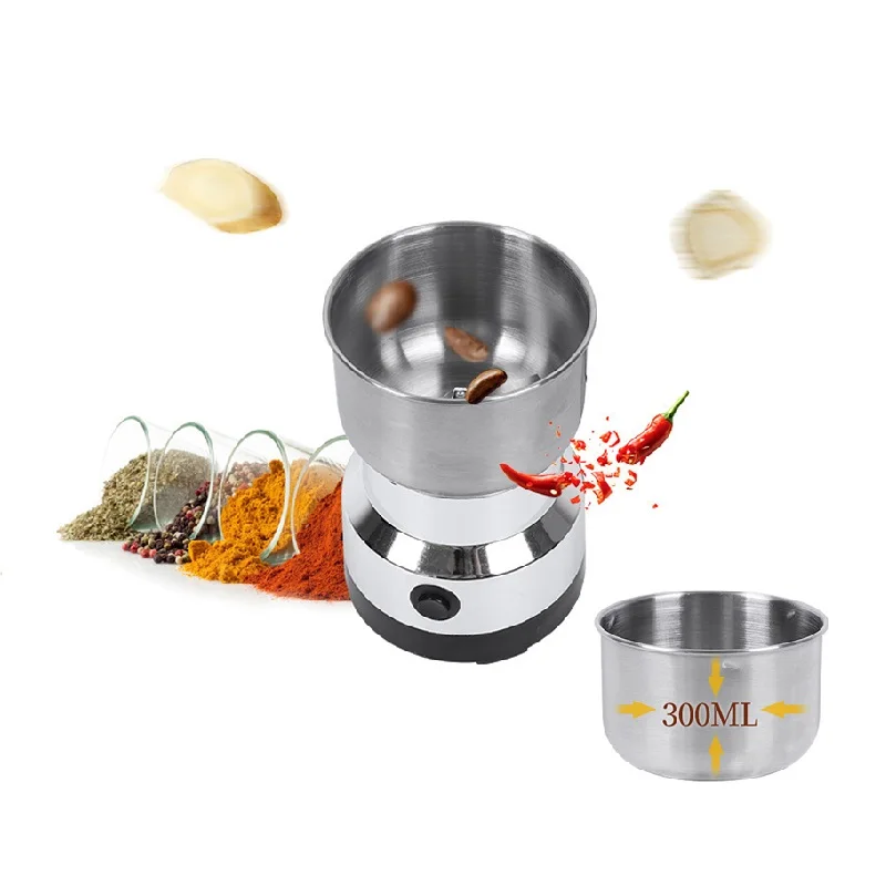

300ml Electric Coffee grinder Multifunction pulverizer kitchen Spices Blender machine powder milling machine grains Nut Grinder