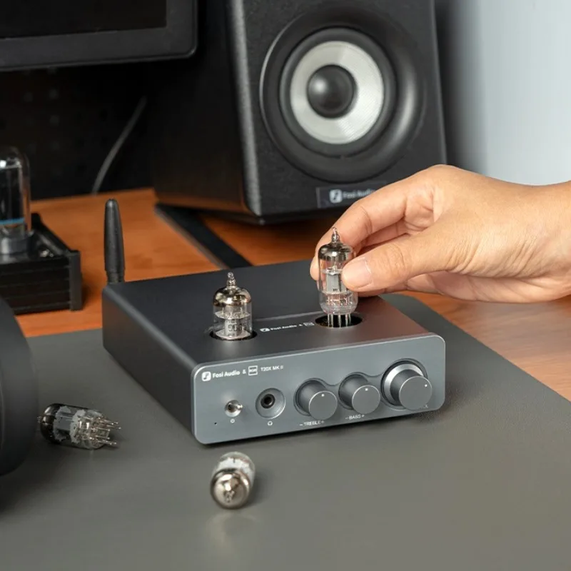 Fosi Audio T20X MKII TPA3255 300 ワット Bluetooth 真空管アンプ