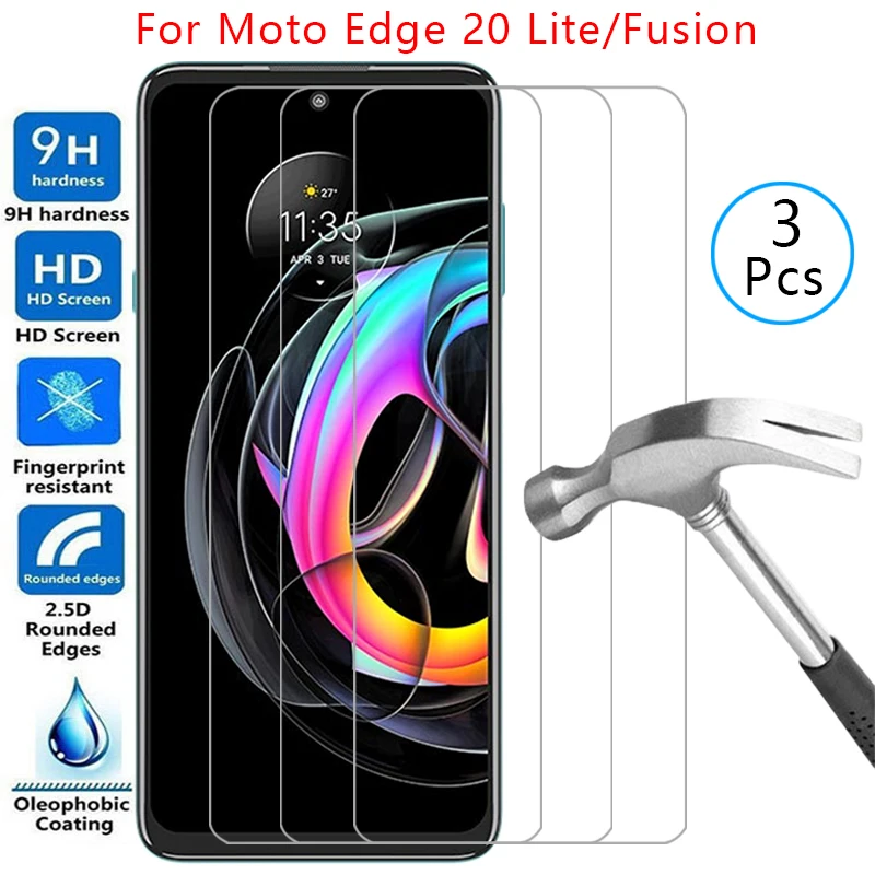Pellicola Salvaschermo Per Motorola Moto Edge 20 Lite Fusion Vetro Temperato Protettivo Su Edge20 20 Lite 20Fusion Phone Film Glas Mot