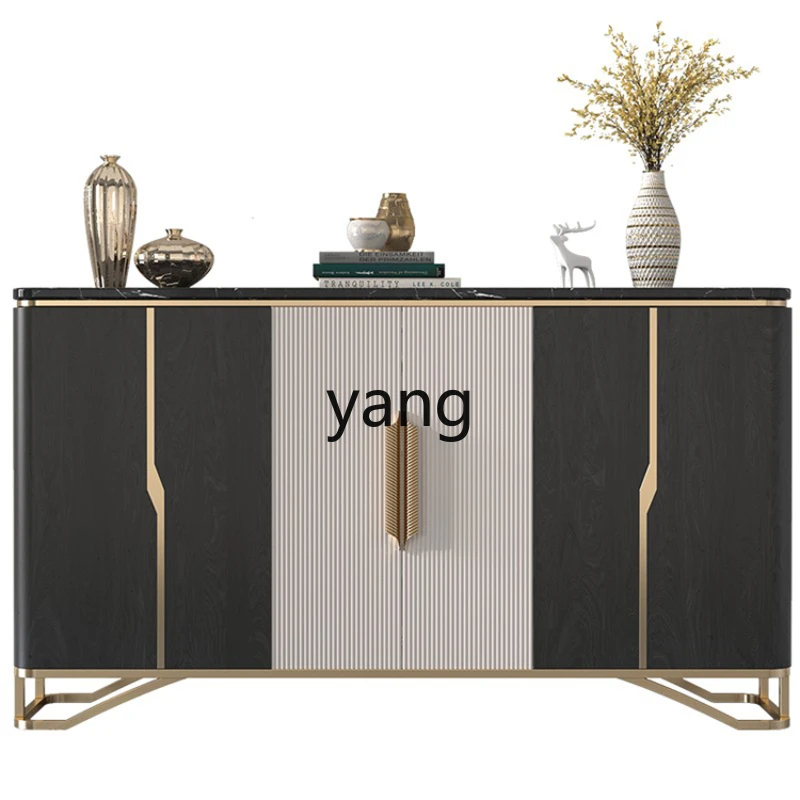

CX Light Luxury Entrance Cabinet Marble Modern Minimalist Living Room Furniture Home Entrance Hall against the Wall