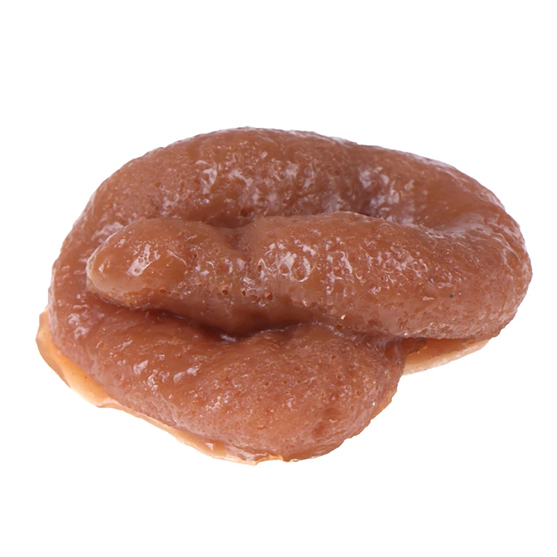 

1 Pc Funny Realistic Sticky Mischief Turd Gag Shits Poop Fake Feces Turd Classic Shit Practical Gag Joke Gadget Toy