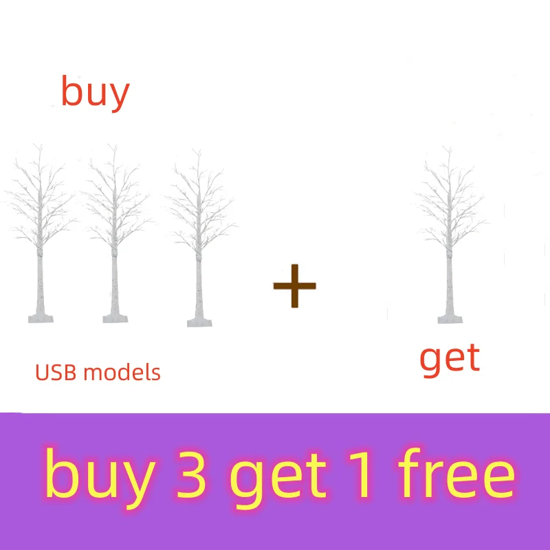 

New LED Birch Tree Lights Glowing Branch Light Night LED Lights Suitable For Home Bedroom Wedding Party Christmas Decoration