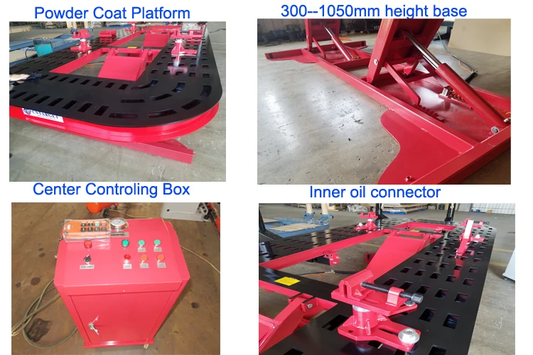 Рисунок 2 - Стенд для выпрямления шасси автомобиля/система