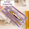 Cinnamoroll & Kuromi Large Makeup Bag, Hello Kitty Portable Cosmetic & Toiletry Organizer, Pencil Case, for Daily Use And Travel 5