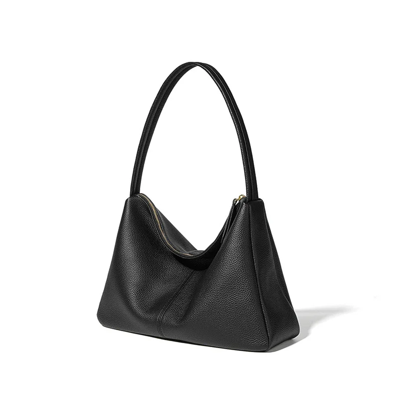 

Jonlily Women Genuine Leather Shoulder Bag Female Fashion Handbag Totes Casual Underarm Bag Small Daybag Purse -KG1202