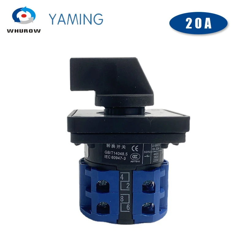 690v 20a eletrica 8 terminais lw26 20 2 04