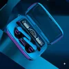 Original M19 Bluetooth Headset Wireless In-Ear Sports Intelligente Touch Led Displaymirror Warehouse Charging Treasure Earphone 2