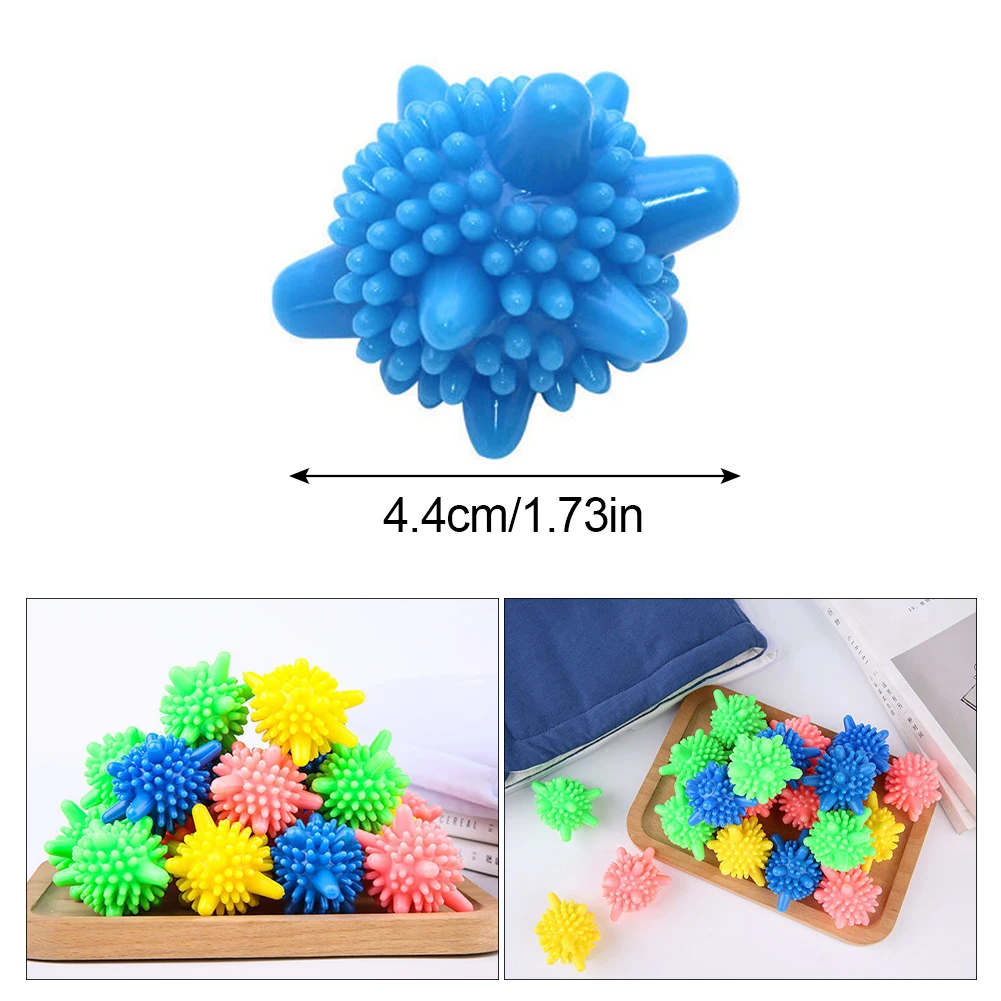Random Color Washing Machine Anti-tangle Decontamination Cleaning Ball Practical Pet Hair Remover Reusable Rubber Laundry Ball laundry ball pet hair remover