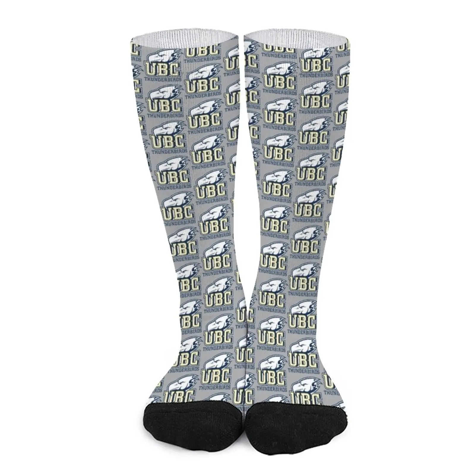 UBC (Thunderbirds) Logo3 Socks luxury socks Women's socks high Men cycling socks Sock man legacy socks sport funny sock cycling christmass gift socks men s women s