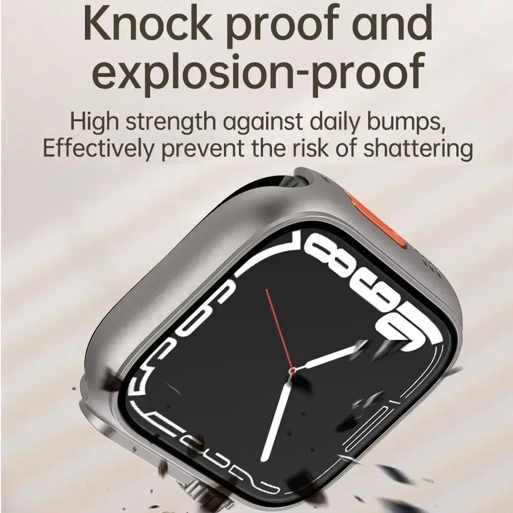 Premium Hard PC Bumper & Screen Protector for Apple Watch - Ultra Shield Series