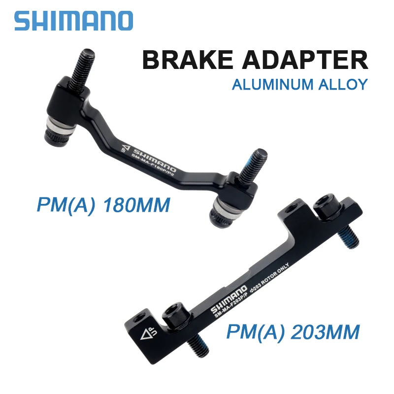 SHIMANO MTB Hydraulic Disc Brake Adapter PM A 180/203mm Mountain Bike