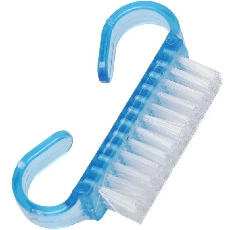 5 Pcs/set Color Random nail cleaning brush Nail Cleaning Tool File Manicure Pedicure Soft Remove