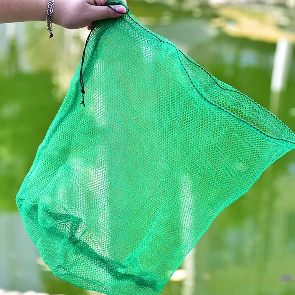 Net Bag Fish Protective Fishing Bag Mini Fishing Net Simple And Convenient Small Nylon Woven Stream Belly