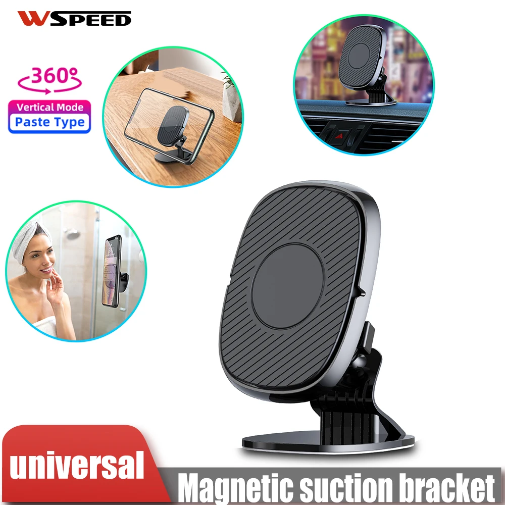 

360° Magnetic Car Phone Holder Stand in Car Universal For iPhone Samsung GPS Magnet Air Vent Mount Cell Mobile Phone Car Holder