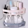 Bathroom Shelves No-drill Wall Mount Corner Shelf Shower Storage Rack Holder For Wc Shampoo Organizer Bathroom Accessories 1