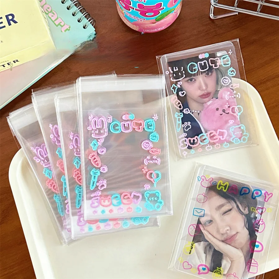 Charming Rabbit Design Self-Sealing Gift Bags - Set of 20/50/100